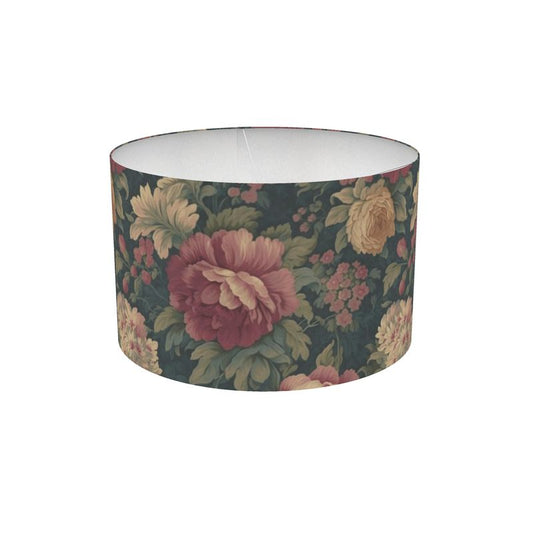 Verdant Tapestry Drum Lamp Shade