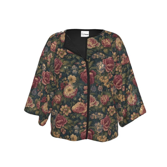 Carpet Bag Roses Kimono Jacket