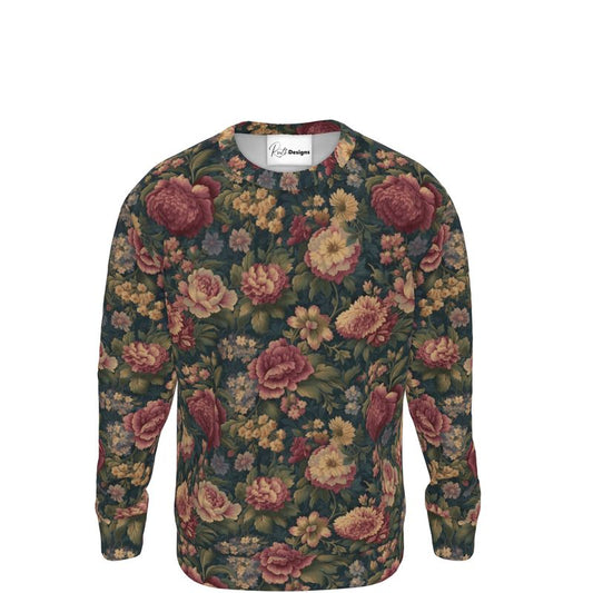 Carpet Bag Roses Sweatshirt