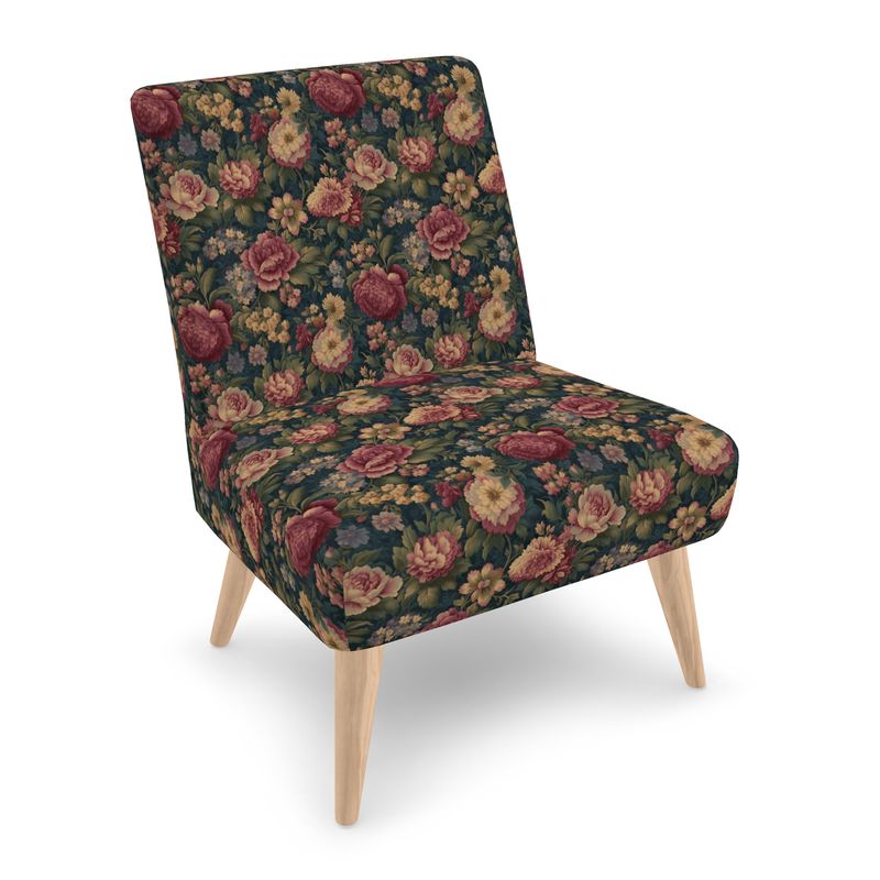 Carpet Bag Roses Occasional Chair