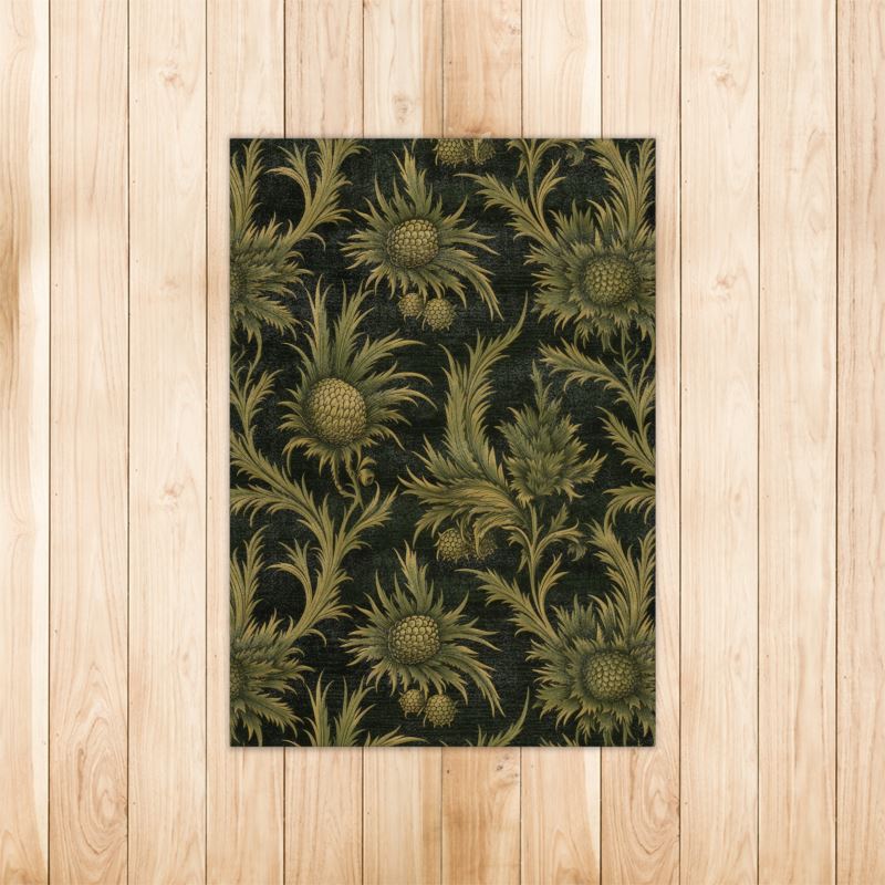 Forest Thistle Rugs