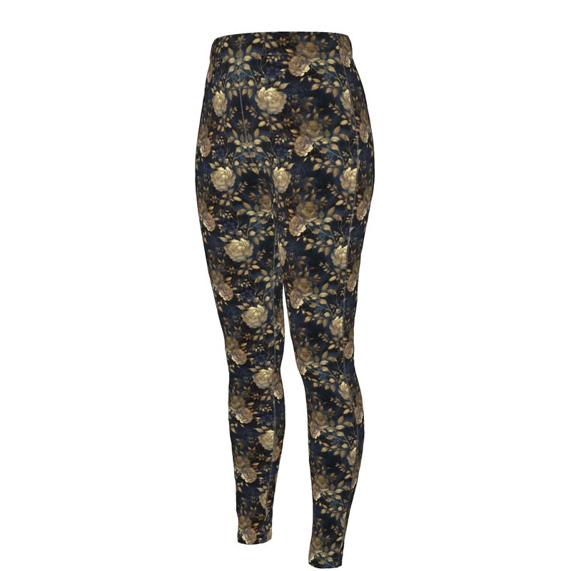 Velveteen Splendour High Waisted Leggings