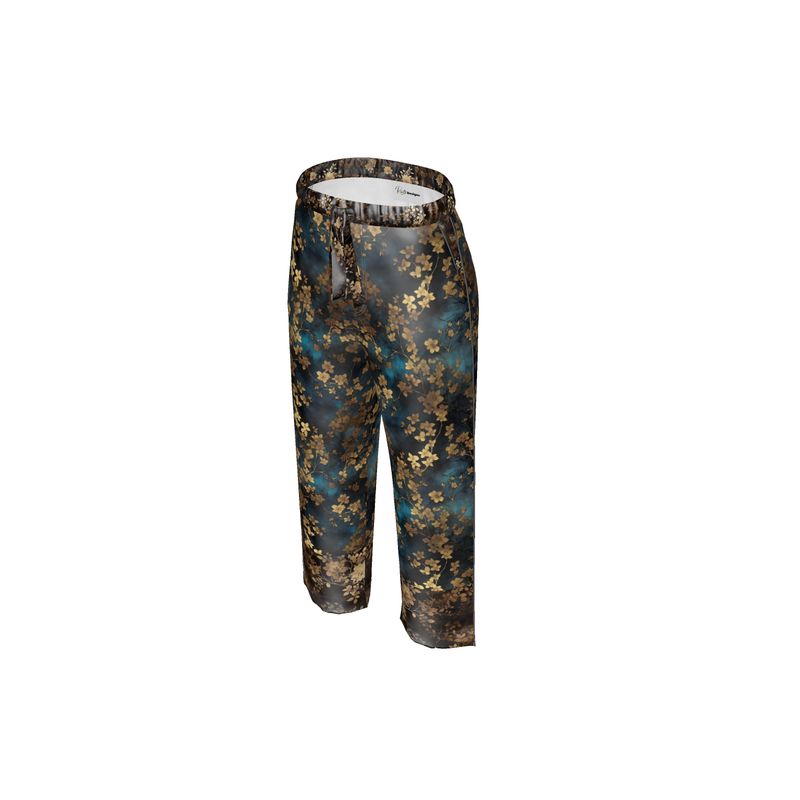 Lustrous Vines Womens Luxury Pyjama Trousers