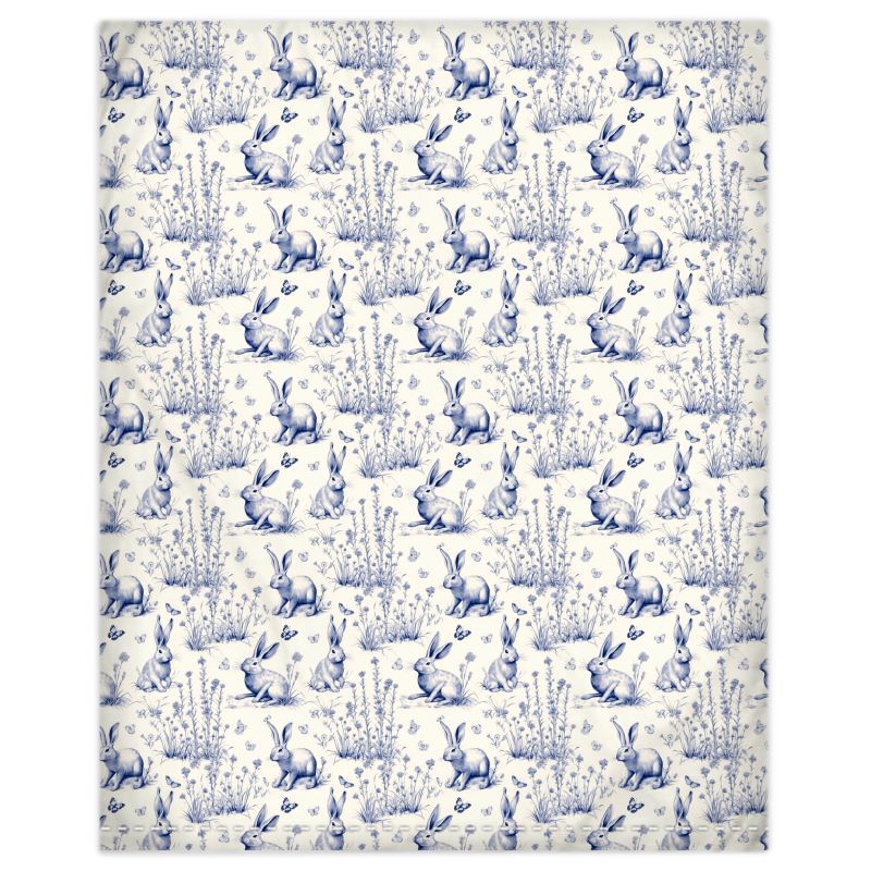 Rabbit Toile Duvet Covers