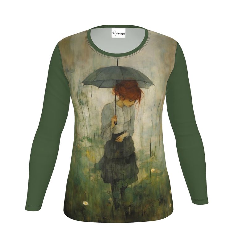 Petrichor Womens Long Sleeve T-Shirt