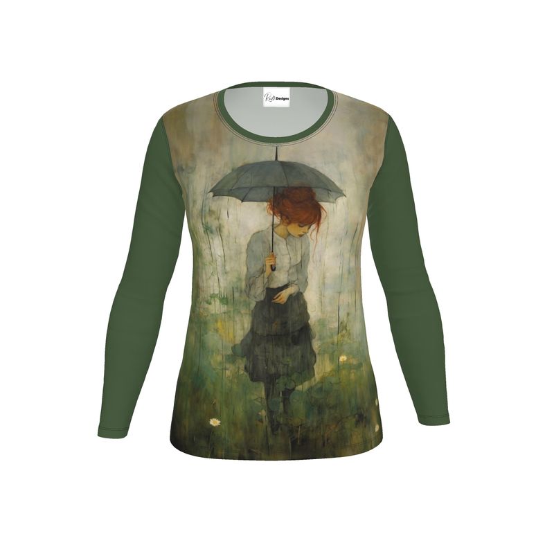 Petrichor Womens Long Sleeve T-Shirt