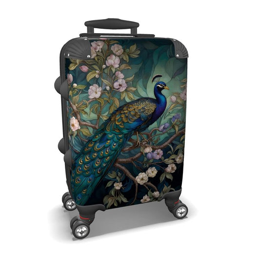 Serene Peacock Suitcase