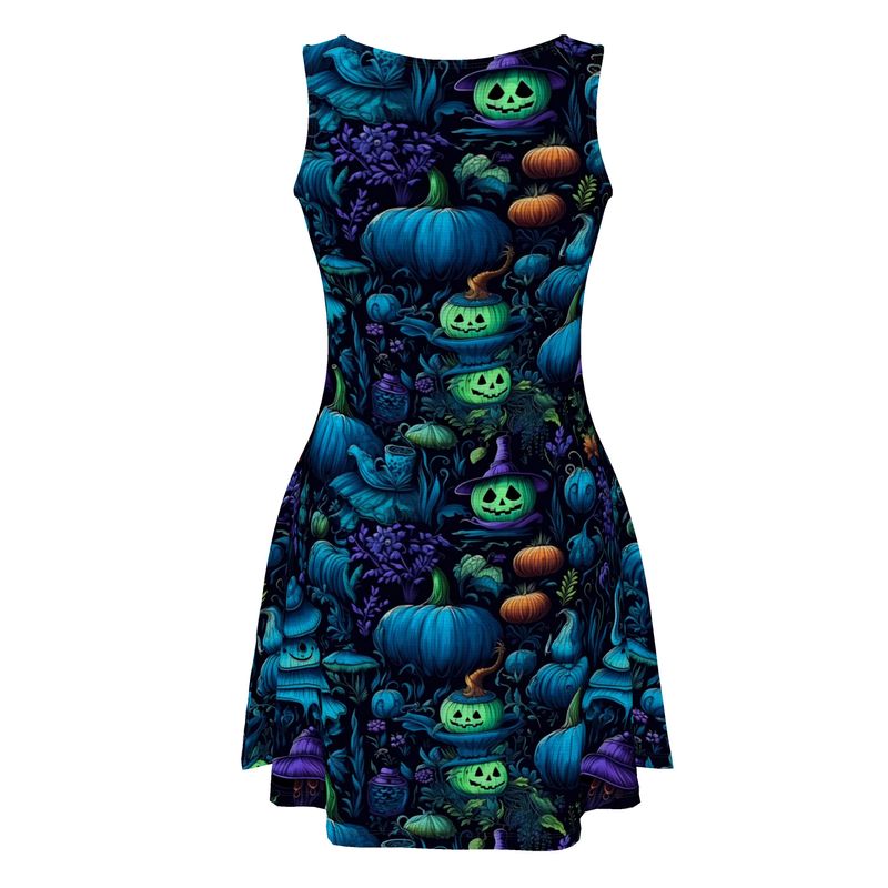 Pumpkin Patch Skater Dress