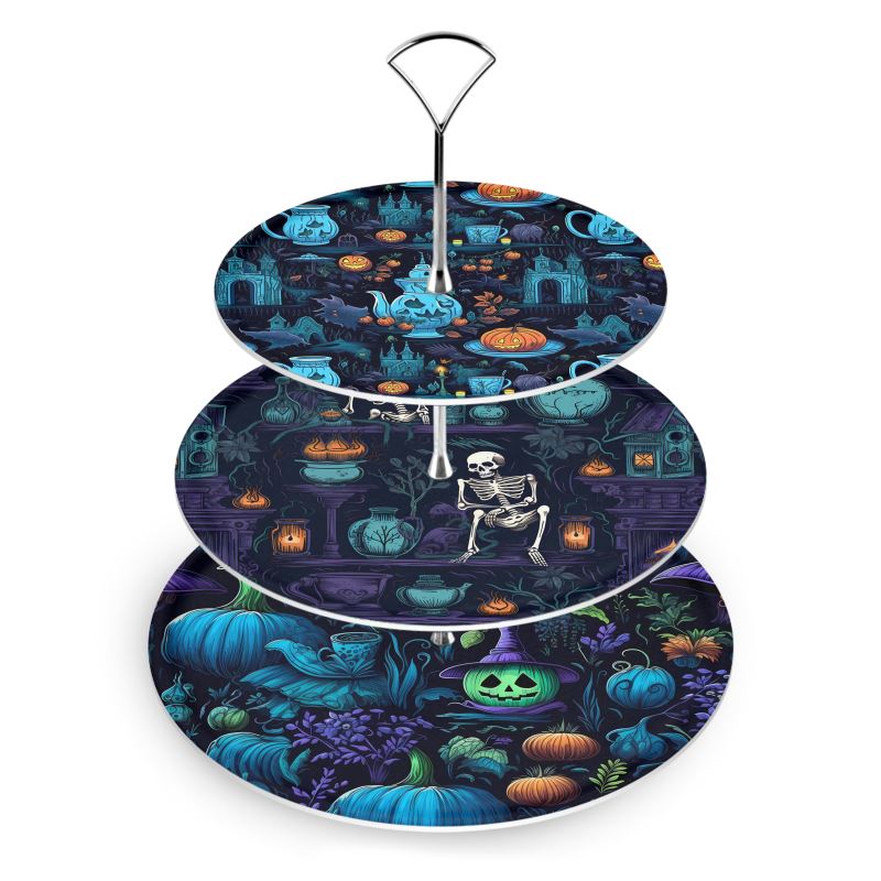 Halloween Tea Party Cake Stand