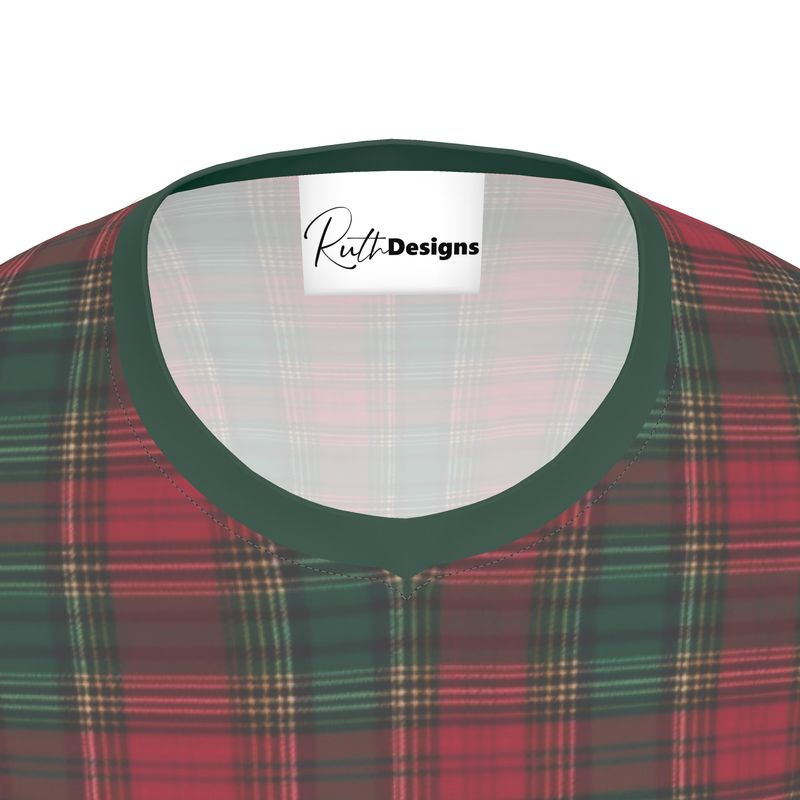 Highland Comfort Tartan Mens Long Sleeve Jersey T-Shirt