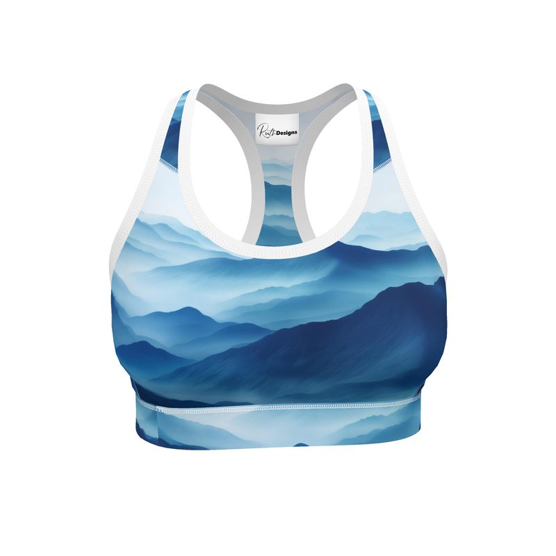 Misty Mountains Sports Bra