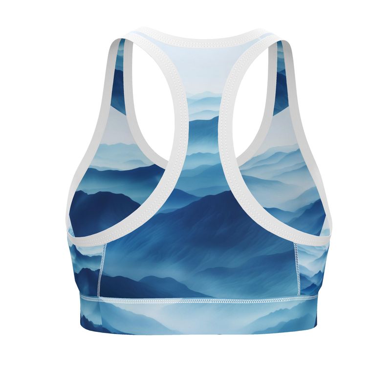 Misty Mountains Sports Bra