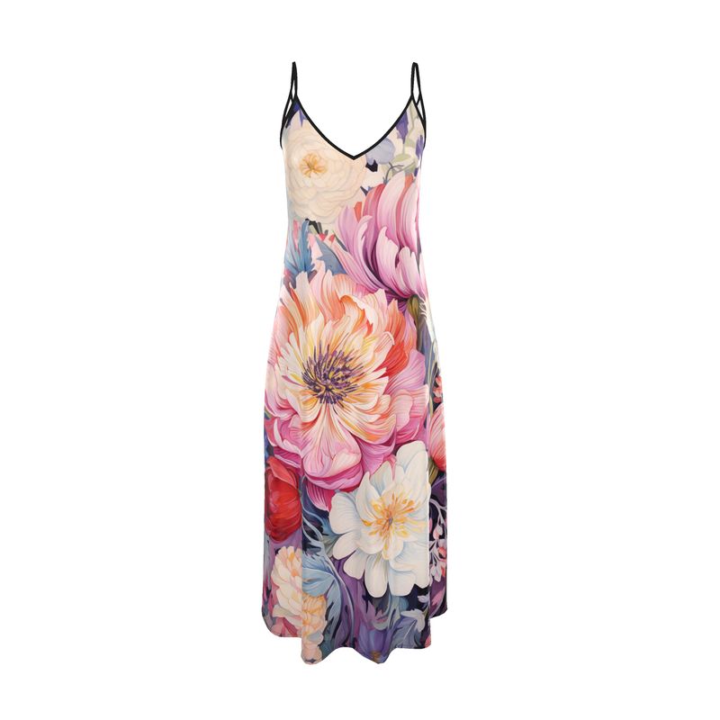 Spring Blossoms Slip Dress