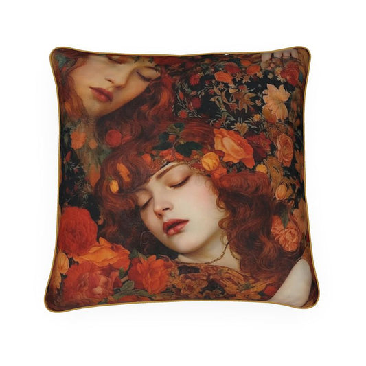 Slumbering Muse Renaissance Cushions