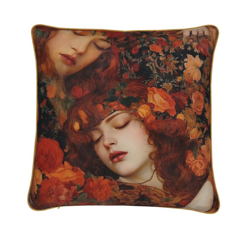 Slumbering Muse Renaissance Cushions