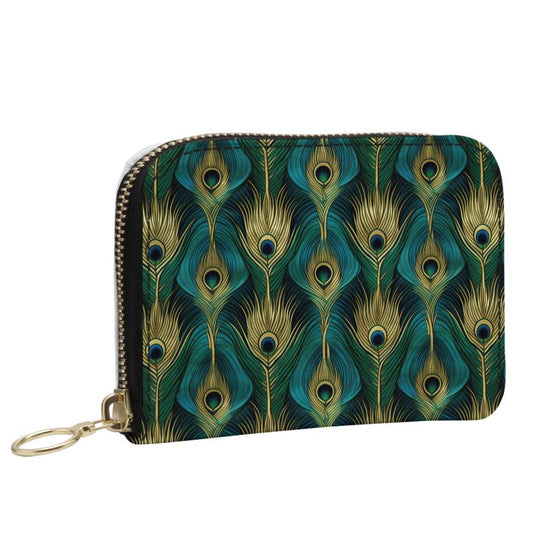 Deco Plume Rhapsody Small Leather Zip Purse