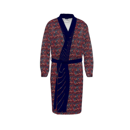 Chevron Weave Dressing Gown