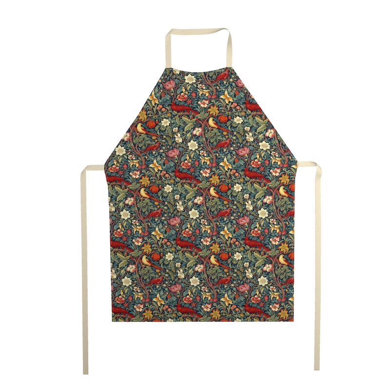 Blooming Birds Apron