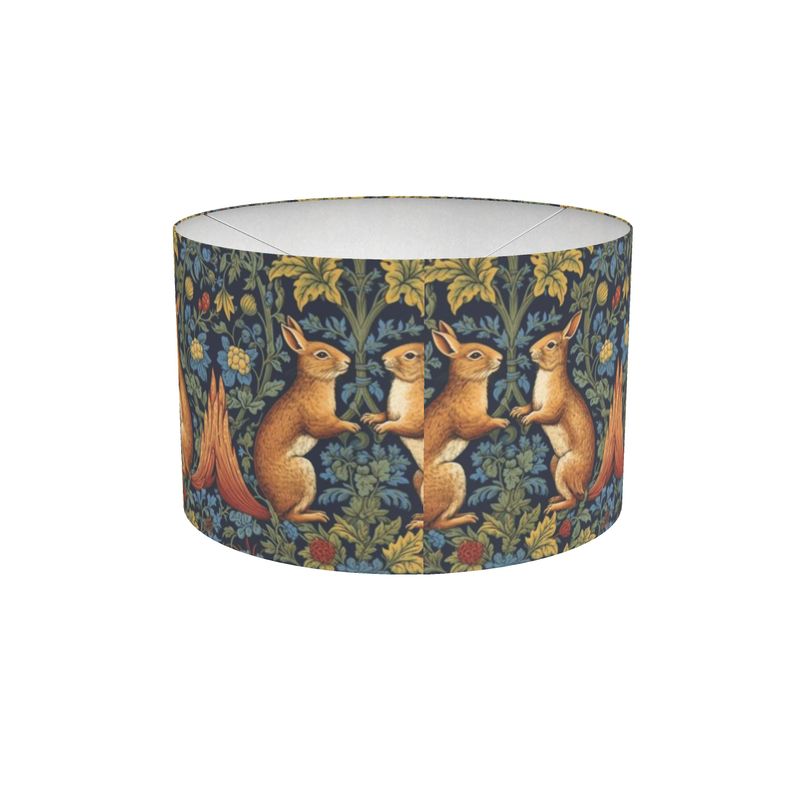 Woodland Whispers Drum Lamp Shade