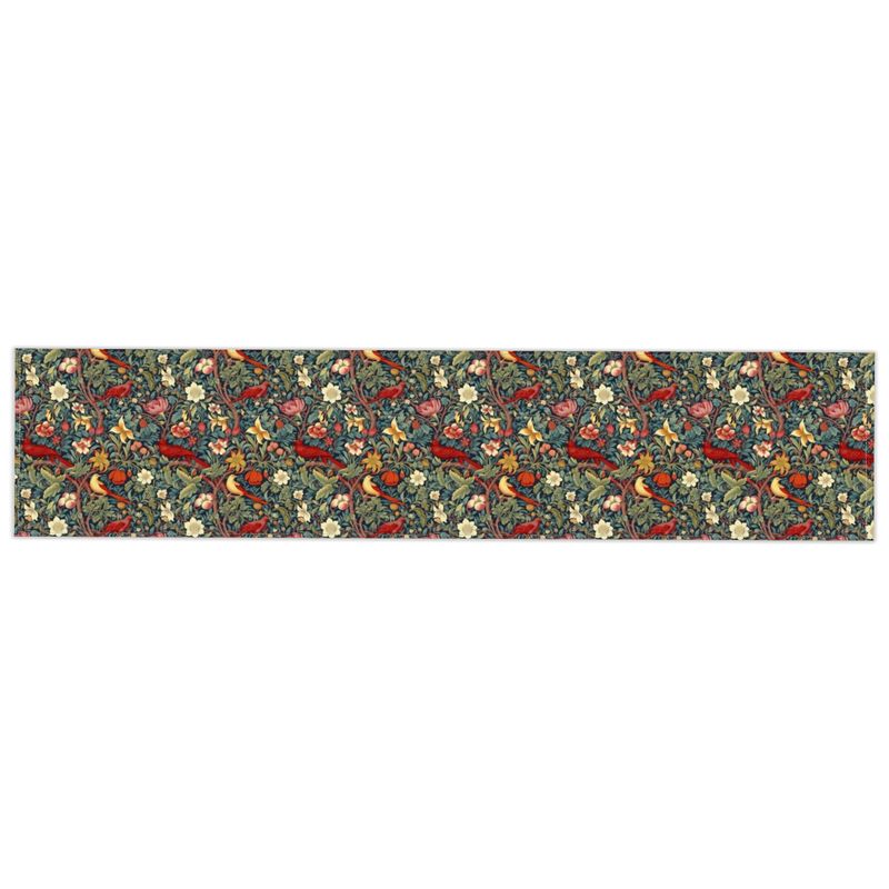 Blooming Birds Table Runner