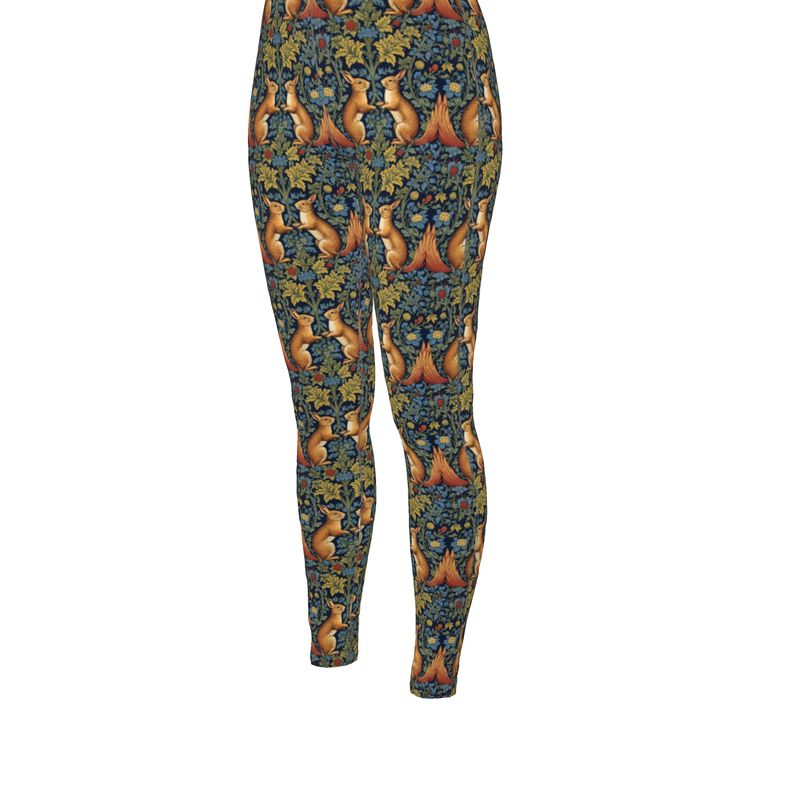 Woodland Whispers High Waisted Leggings