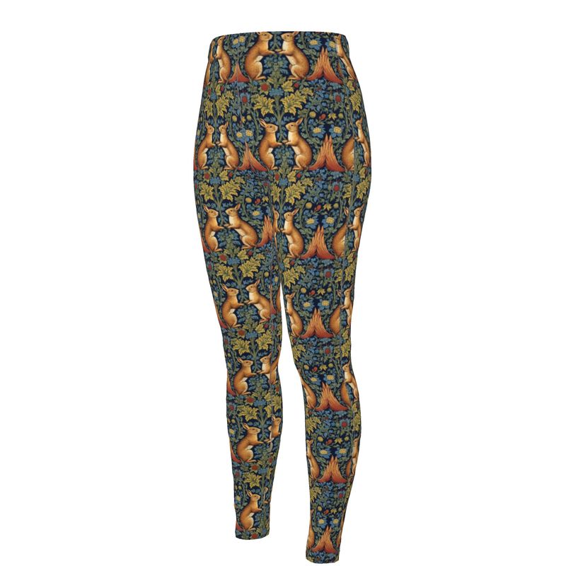 Woodland Whispers High Waisted Leggings