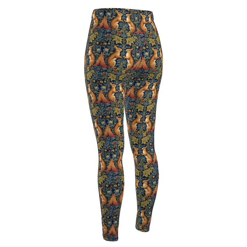 Woodland Whispers High Waisted Leggings